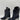 Women’s Paris Texas Croc Embossed Boots Navy Blue Size 37 - Very Good - Ufashion