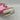 GIVENCHY Giv 1 Pink Canvas/Suede Lace Up Wedge Sole Lite Sneakers, Size 37 - Very Good - Ufashion