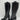 Alexander McQueen Women's Leather Knee-High Boots Black Size 41.5 - Very Good - Ufashion