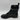 Valentino Garavani Rockstud Chain Combat Boots Black Size 37.5 - Very Good - Ufashion