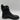 Valentino Garavani Rockstud Chain Combat Boots Black Size 37.5 - Very Good - Ufashion