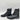 Valentino Garavani Rockstud Chain Combat Boots Black Size 37.5 - Very Good - Ufashion