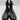 Valentino Garavani Rockstud Chain Combat Boots Black Size 37.5 - Very Good - Ufashion