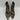 Aquatalia Leopard Print Calf Hair Pointed Toe Side Zip Heeled Ankle Booties, 6.5 - Very Good - Ufashion