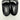 Saks Fifth Avenue Black Leather/Velvet Round Toe Slip On Loafers, Mens 10.5M - Very Good - Ufashion