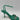 Bottega Veneta Dot Leather Chain Detail Sandals Green Size 37.5 - Very Good - Ufashion