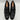 Saks Fifth Avenue Black Leather/Velvet Round Toe Slip On Loafers, Mens 10.5M - Very Good - Ufashion