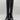 Alexander McQueen Women's Leather Knee-High Boots Black Size 41.5 - Very Good - Ufashion