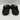 Balenciaga Cities Black Rubber Pool Slide Sandals, Women’s Size 9 - Very Good - Ufashion