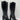 Alexander McQueen Women's Leather Knee-High Boots Black Size 41.5 - Very Good - Ufashion