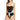 NWD Onia Womens Ribbed Rumi One Piece Swimsuit Black Size L - Like New - Ufashion