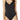 NWT Skin Womens The Perry One-Piece Swimsuit Black Size S - Ufashion