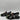 Gucci Men's Leather & Mesh Sandals Black Size 7.5 - Very Good - Ufashion