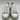Alexander McQueen Larry Clear Sole Iridescent Oversized Sneakers White Size 37 - Very Good - Ufashion