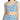 NWT Steve Madden Apparel Women's Layla Top, Blue Danube Size S - Ufashion
