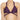 NWT Agua De Coco Iridescent Purple Cross-Over Triangle Bikini Top Size S - Ufashion