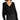 NWOT Splendid Women's Adele Wrap Sweater, Black Size XS - Ufashion