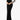 NWT XSCAPE Womens V-Neck Long Sleeve Embellished Gown Black Size 4 - Ufashion