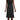 NWT Sam Edelman Womens PLEAT NECK SLEEVELESS RUFFLE DRESS IN BLACK Size 8 - Ufashion
