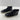 CELINE Triomphe Black Leather Lace Up Round Toe High Top Sneakers Men’s Size 39 - Very Good - Ufashion