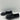 Melissa Black Synthetic Round Toe Slip On Flat Sneakers Women's Size 5 - Very Good - Ufashion