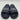 Alexander Mcqueen Beach Sandals Pool Slide Rubber Navy Blue Size 38M - Very Good - Ufashion