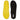 NWOT MEGAComfort’s UnisexPersonal Anti-Fatigue Mat (PAM) Insoles Yellow/Black, M - Ufashion