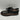 Di Bianco Smoke Grey/Black Leather Lace Up Low Top Sneakers, Mens Size 42 - Very Good - Ufashion