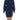 NWD Lauren Ralph Lauren Womens Office Above-Knee Wrap Dress, Navy Size 14 - Like New - Ufashion