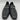 SAKS FIFTH AVENUE Dolo Perforated Leather Loafers Black Size 9M - Very Good - Ufashion