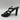 Women’s Salvatore Ferragamo Trevie Leather Heel Black 9C - Very Good - Ufashion