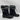 ALEADER Women's Warm Faux Fur Lined Mid Calf Winter Snow Boots Black Size 10 - Very Good - Ufashion