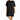 Hanes Women's Wear Around Nightshirt Black  Oversized Sleepwear Pajamas One Size - Ufashion