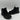 Thorogood Men's T800 Mid Black Composite Toe Boots Size 8 W - Very Good - Ufashion