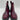 Karl Lagerfeld Women Patent Leather Chelsea Booties Plum Size 7M/37.5 - Very Good - Ufashion