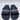 Bally Mens Simon Blue Rubber Open Toe Slip-On Slides Sandals Size 8 - Very Good - Ufashion