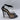 Aquazzura Ray Of Light Crystal Plexi Ankle-Strap Sandals Black Suede Size 37.5 - Very Good - Ufashion