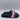 Moncler Black Striped Basile Rubber Slide Sandals Men’s Size 40 - Very Good - Ufashion