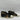 Celine Blank Casbah Mid Laceup Sneakers Gold/Black Size 44 - Very Good - Ufashion