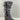NWOB Journee Collection HARTLY Grey Fabric Pointy Toe Block Heel Fringe Boots 11 - Like New - Ufashion