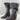 NWOB Journee Collection HARTLY Grey Fabric Pointy Toe Block Heel Fringe Boots 11 - Like New - Ufashion