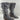 NWOB Journee Collection HARTLY Grey Fabric Pointy Toe Block Heel Fringe Boots 11 - Like New - Ufashion