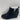 NWOB Journee Collection MYLEE Black Fabric Round Toe Pull On Wedge Ankle Boots 8 - Very Good - Ufashion