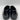 Saks Fifth Avenue MONACO Black Patent Leather Round Toe Slip On Loafers 10.5M - Very Good - Ufashion