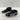 Michael Kors Black/White Leather Lace Up Mid Top Sneakers Men’s Size 7 M - Very Good - Ufashion