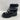 Splendid YUKI Black Leather Faux Fur Lined Lace Up Ankle Boots Women’s Size 8.5M - Very Good - Ufashion