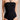 NWT Women’s Skin Halter Strap Bandeau One Piece Swimsuit Swimsuit Black Size L - Ufashion