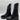 Guess Women's Keanna Knit Detail Chelsea Boots Black Size 9.5M - Very Good - Ufashion