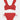NWT Seafolly Girl's Summer Essentials Ruffle Bikini Set Red Size 14 - Ufashion