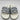 Robert Graham Daintree Scroll Print Leather Slides Blue Size 9 - Very Good - Ufashion